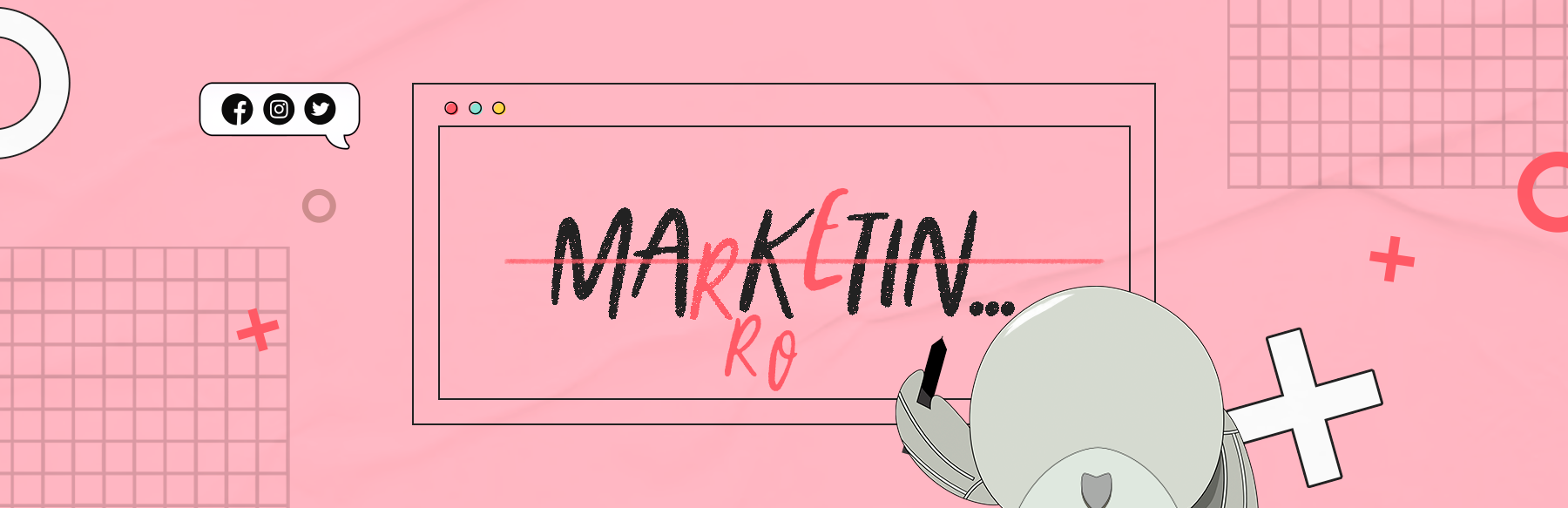 Mina escrevendo em uma lousa digital